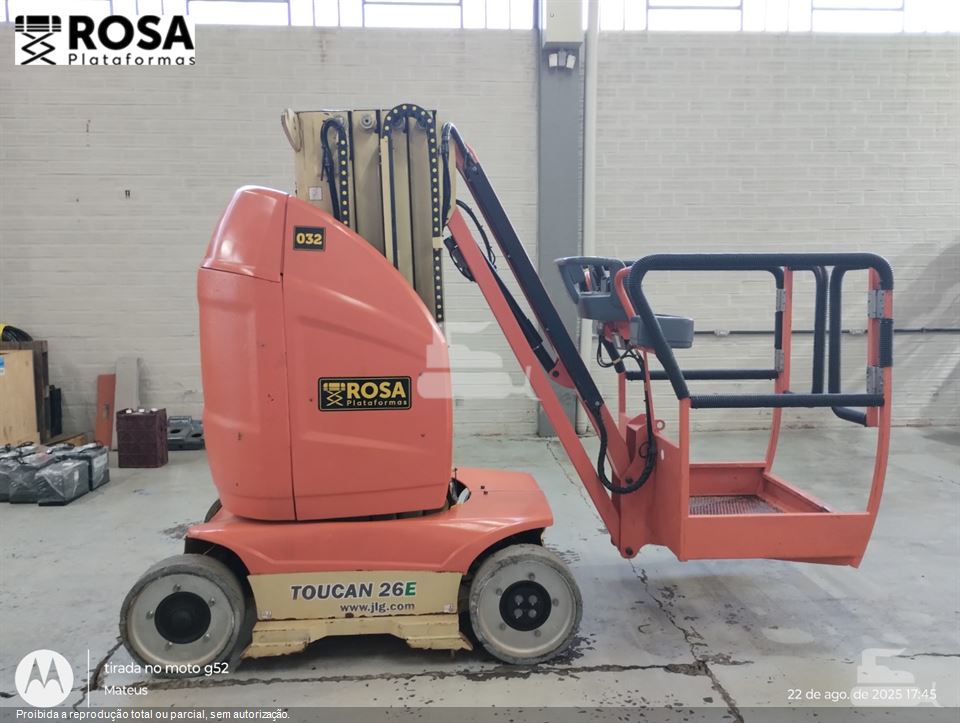 Plataforma Aérea (Elevatória) JLG Toucan 26E