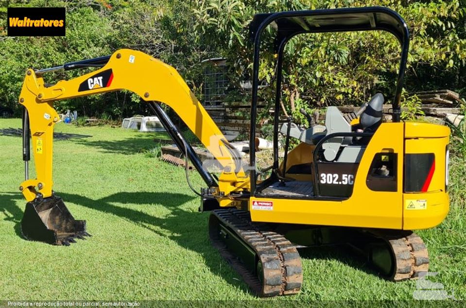 Mini-Escavadeira Caterpillar 302.5C