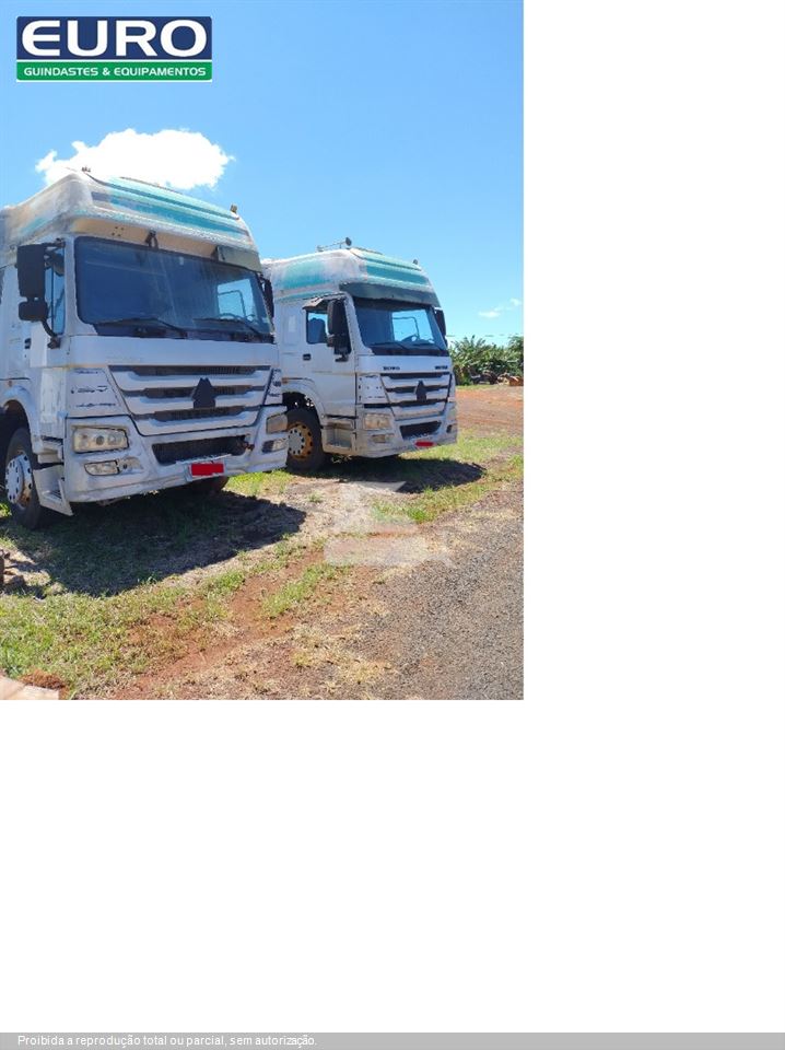 Caminhão Sinotruk Howo 380 6x2 2p (diesel)