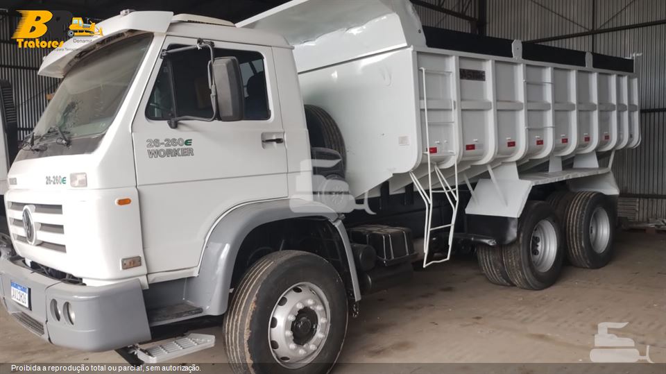 Caminhão Volkswagen 26-260/26-260 Work. 6x4 3-Eixos 2p(Diesel)
