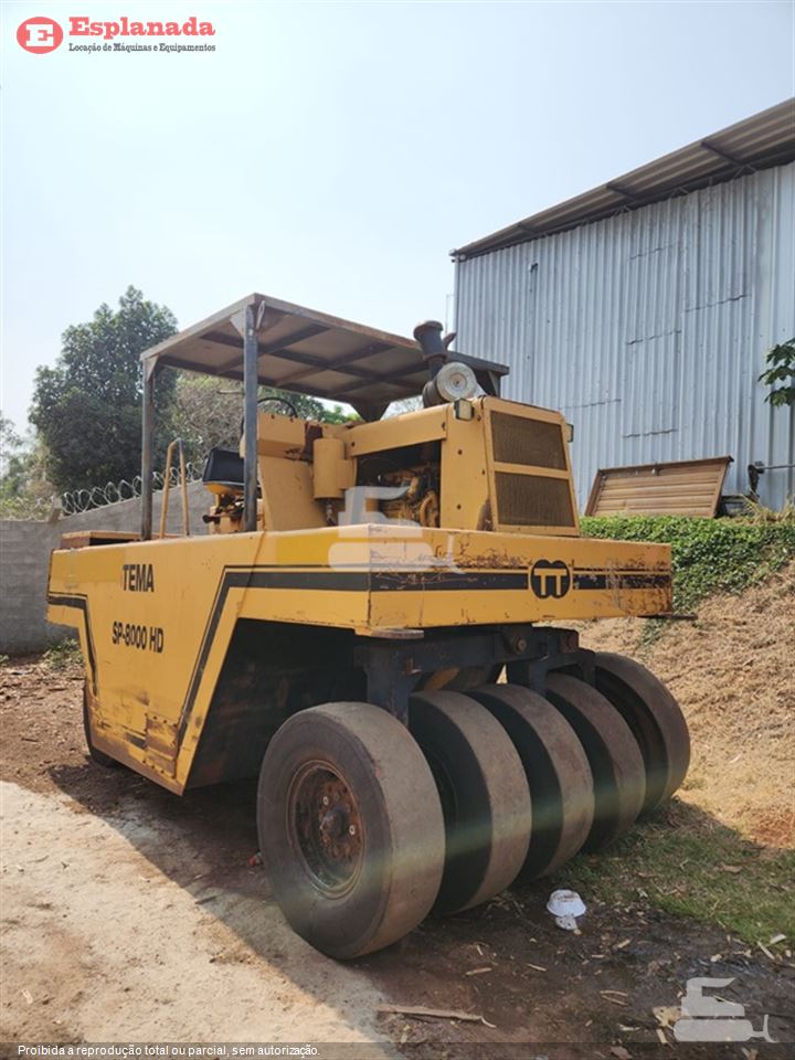 Rolo Compactador Tematerra SP8000