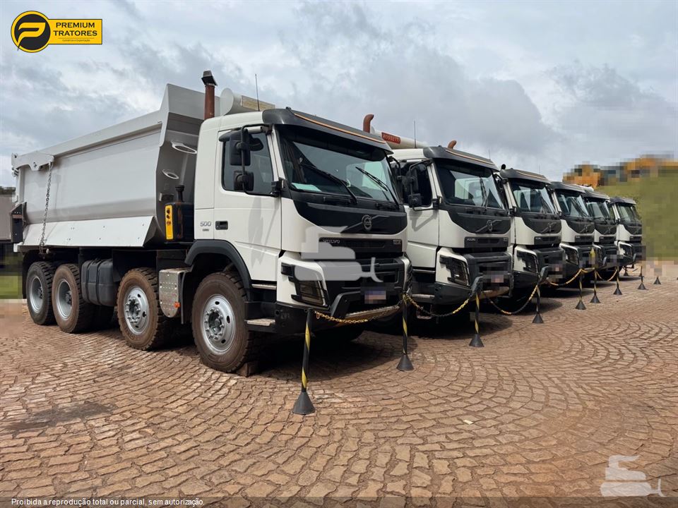 Caminhão Volvo FMX 500 8x4 2p (diesel) (e5)