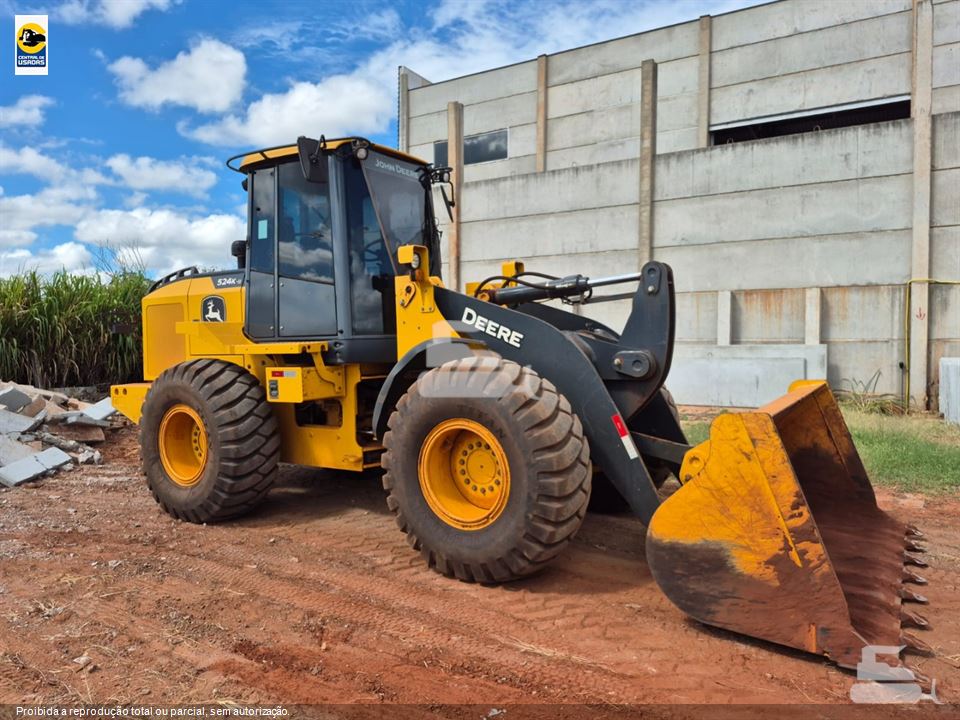 Pá Carregadeira John Deere 524K