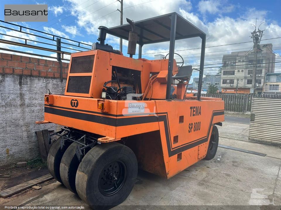 Rolo Compactador Tematerra SP8000