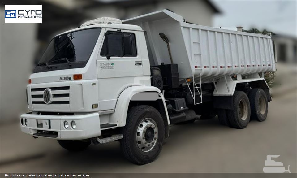 Caminhão Volkswagen 26-260 E Worker 6x4 3-Eixos 2p(diesel)