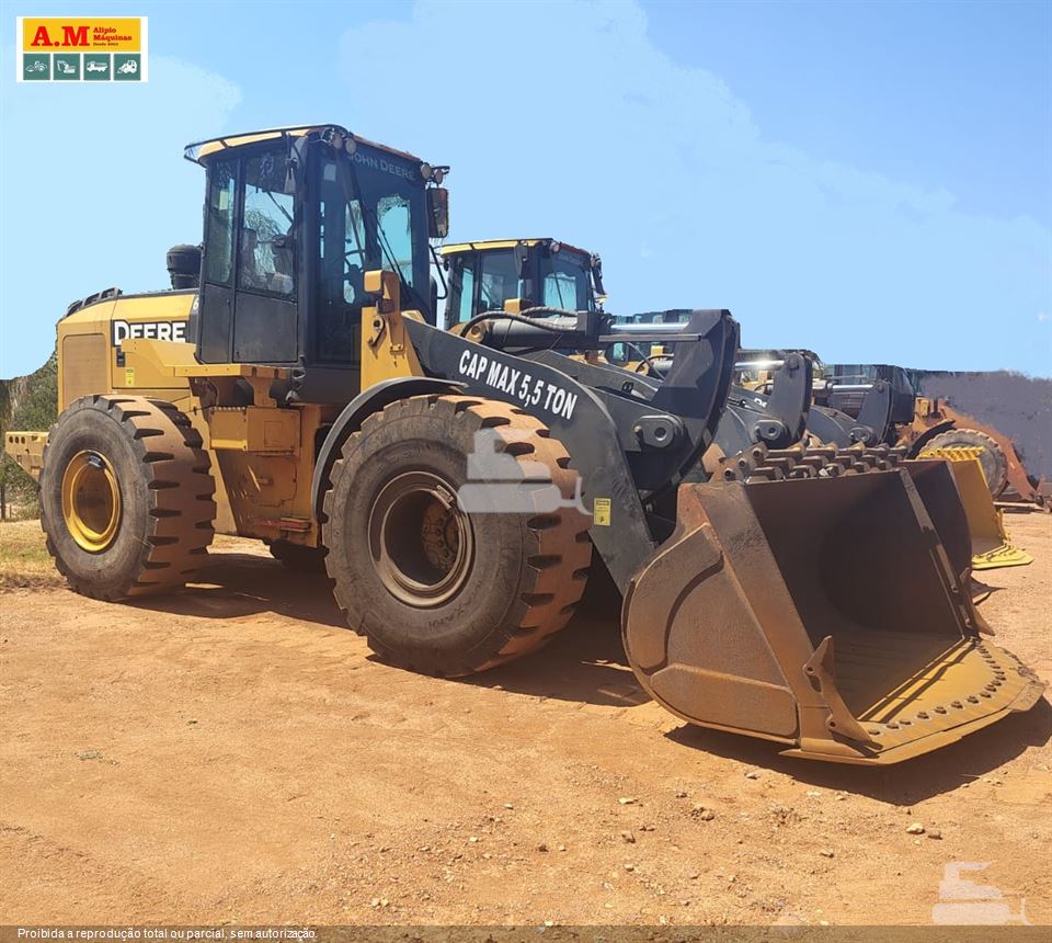 Pá Carregadeira John Deere 644K