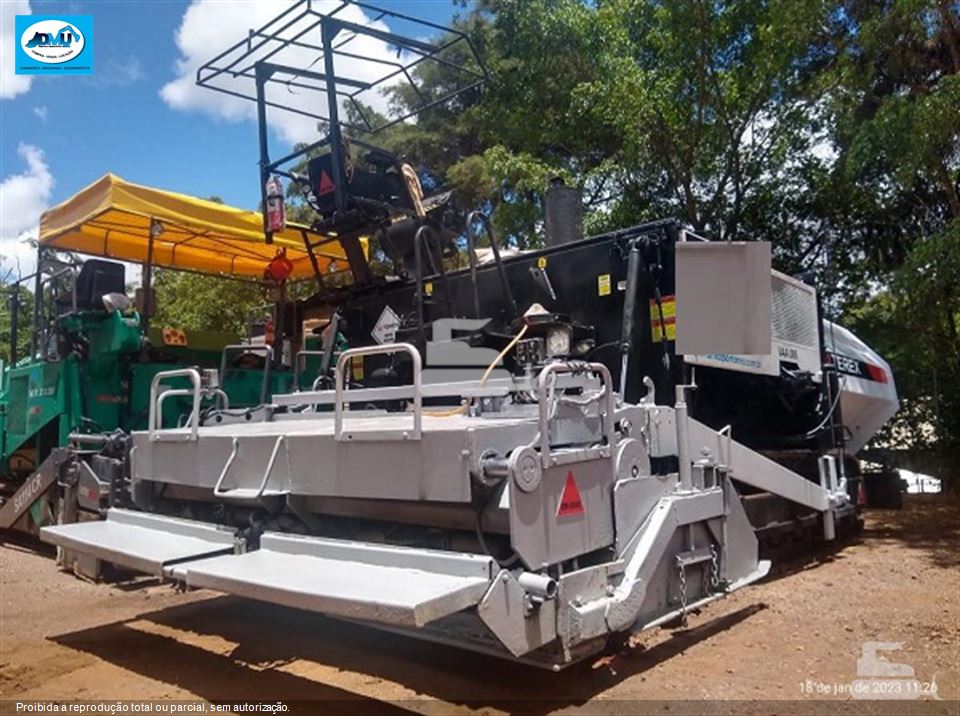 VibroAcabadora Terex VDA 700