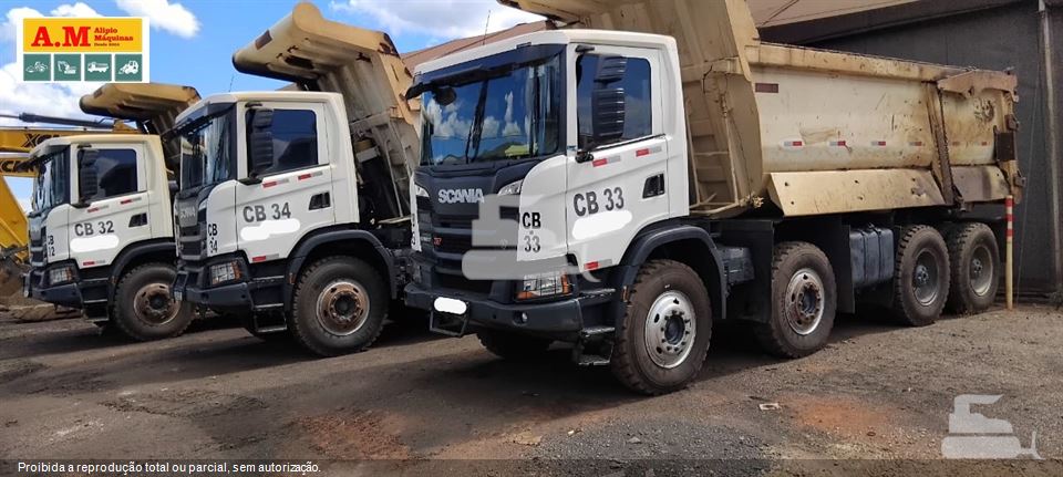 Caminhão Scania G-500 XT 8x4 2p (diesel)(E5)
