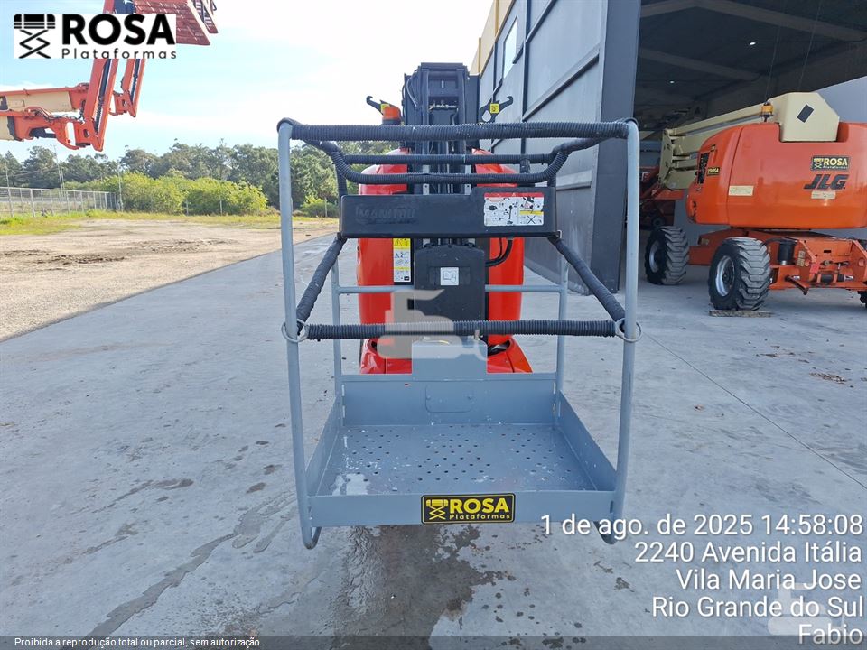 Plataforma Aérea (Elevatória) Manitou 100 VJR