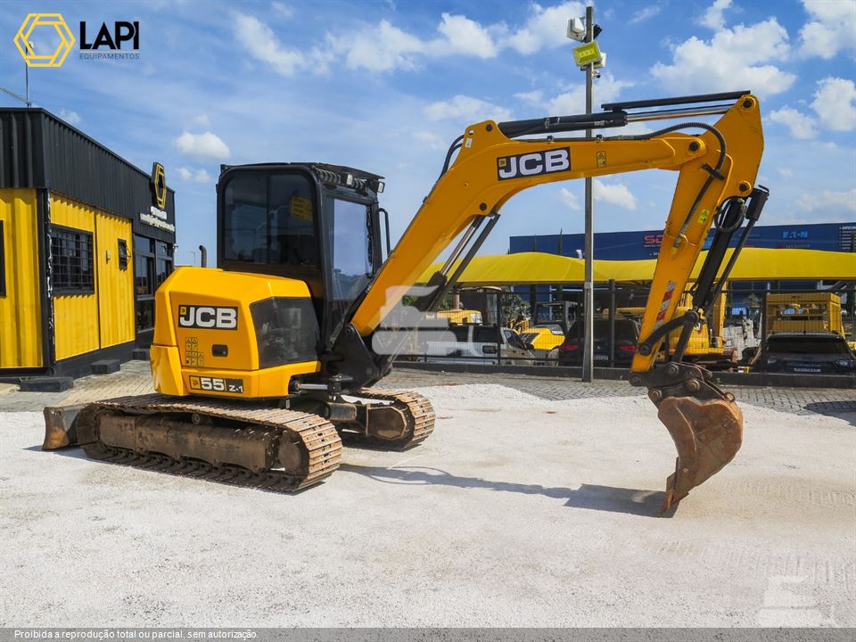 Mini-Escavadeira JCB 55Z-1
