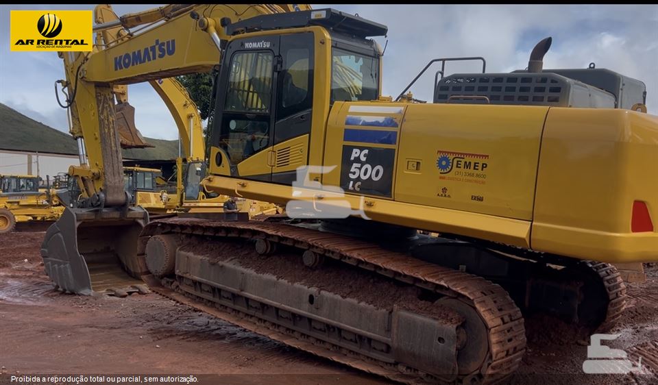 Escavadeira Komatsu PC500