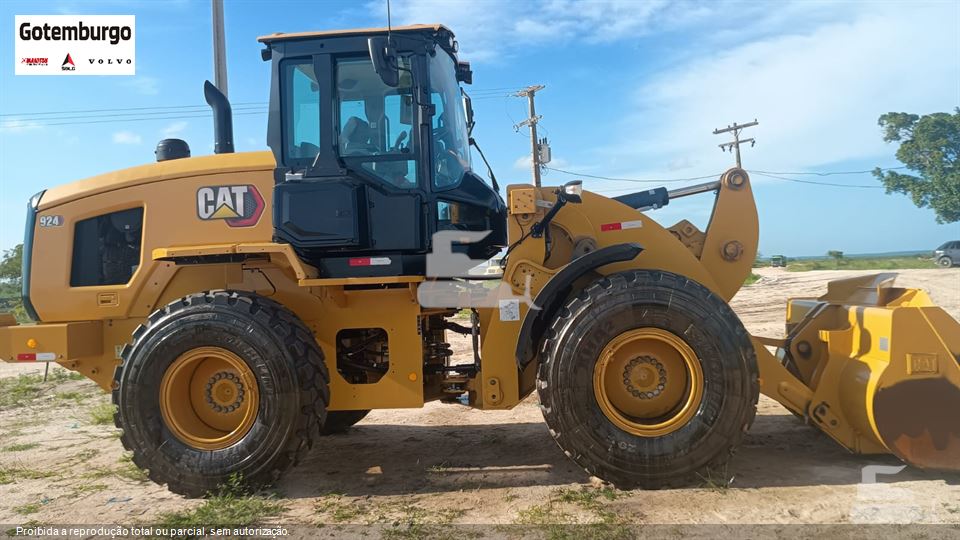 Pá Carregadeira Caterpillar 924K