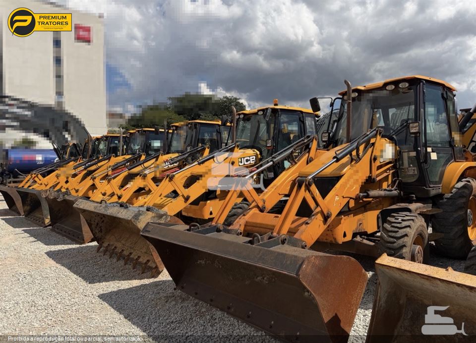 Retro Escavadeira JCB 3CX