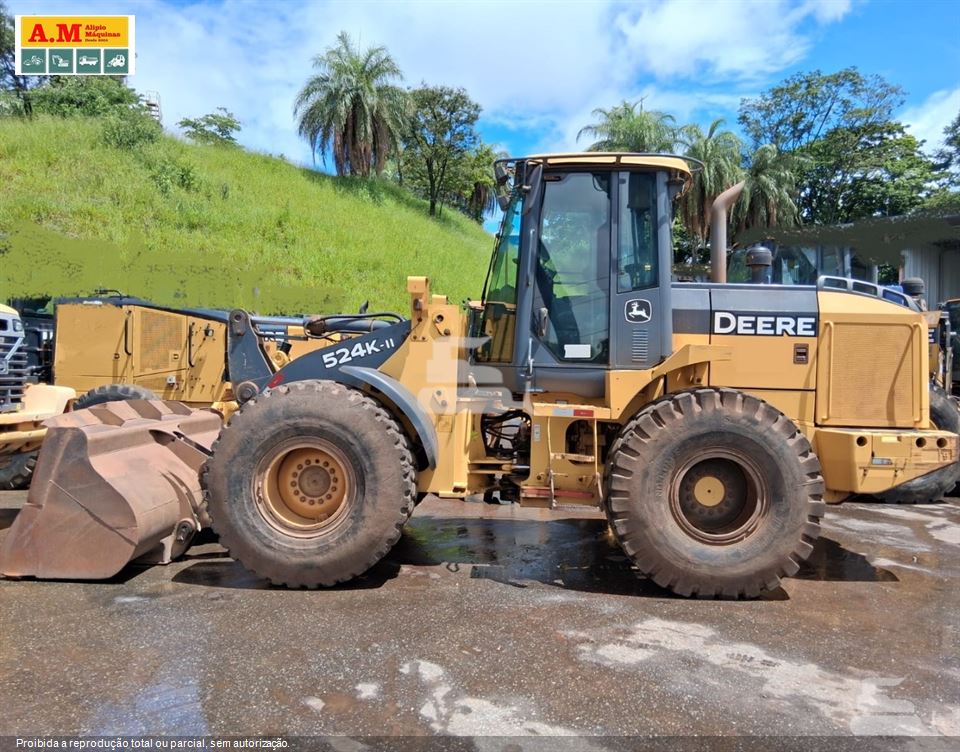 Pá Carregadeira John Deere 524K-II