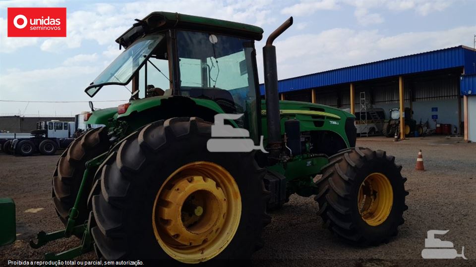 Trator Agrícola John Deere 7195J