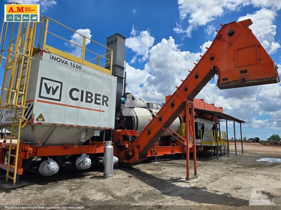 Usina de Asfalto Ciber iNOVA 1500