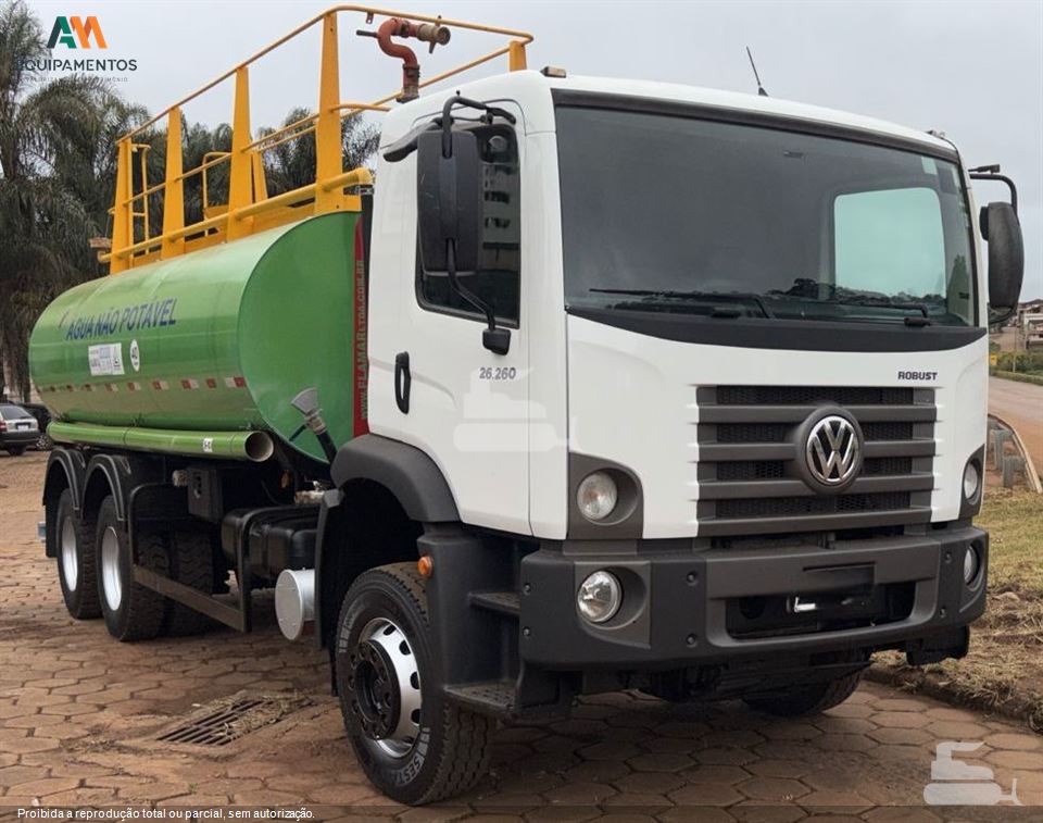 Caminhão Volkswagen 26-260/26-260 Work. 6x4 3-Eixos 2p(Diesel)