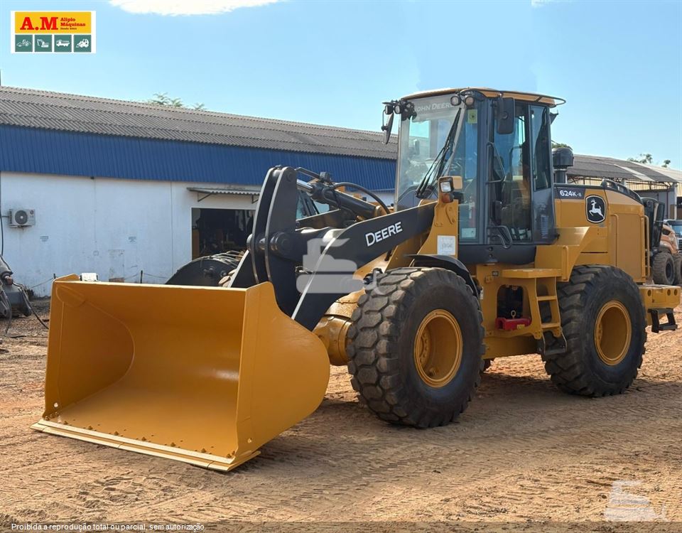 Pá Carregadeira John Deere 624K-II