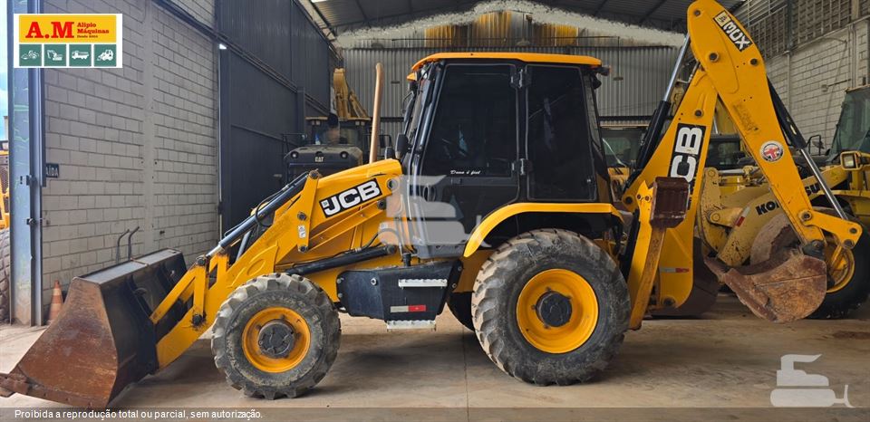 Retro Escavadeira JCB 3CX