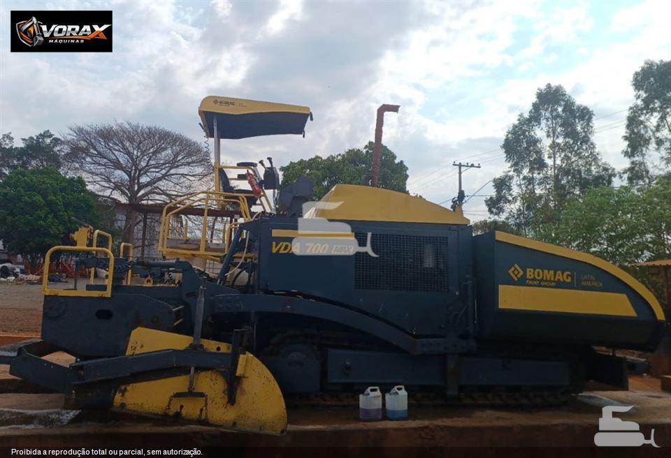 VibroAcabadora Bomag VDA 700 MAX