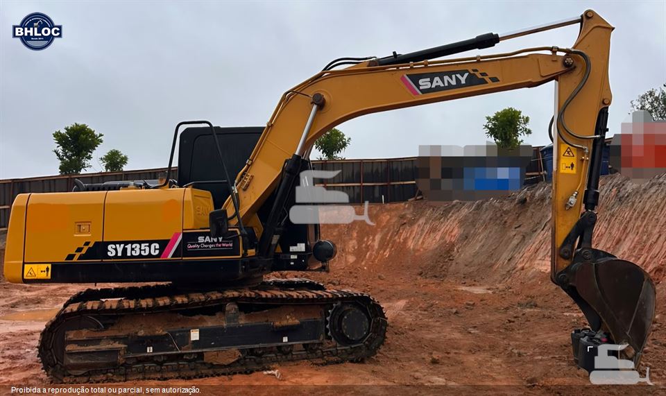 Escavadeira Sany SY135C