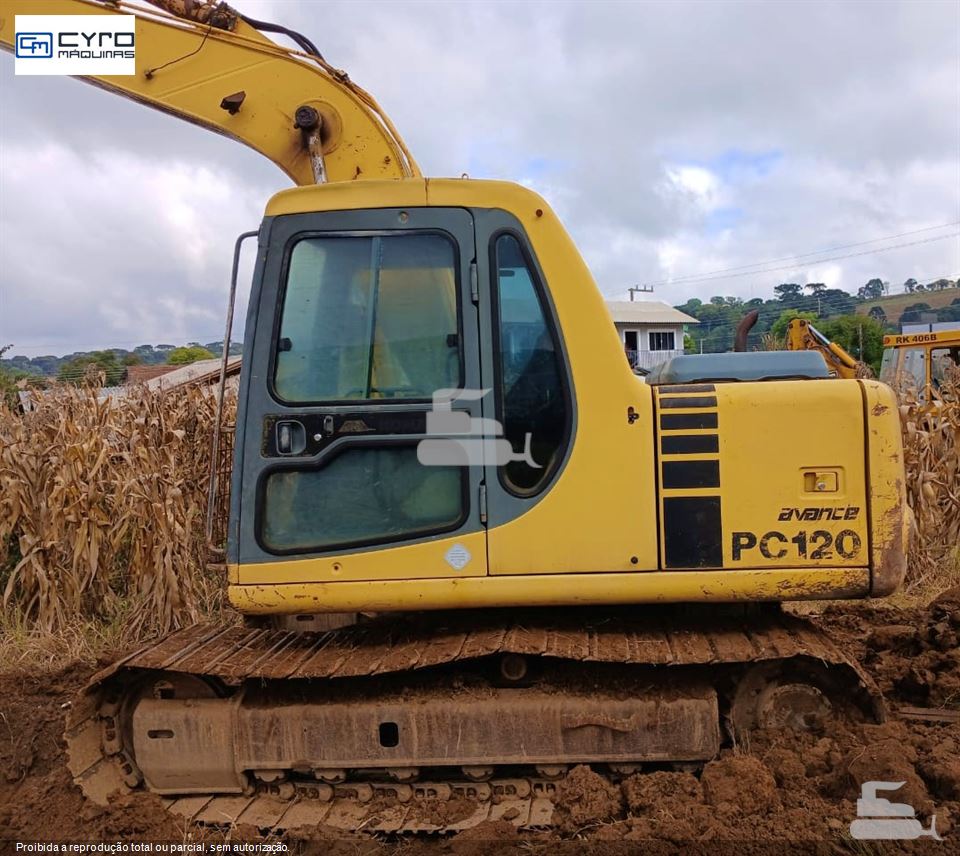 Escavadeira Komatsu PC120