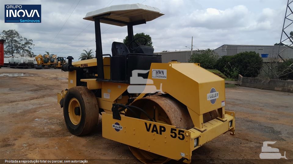 Rolo Compactador Muller VAP55