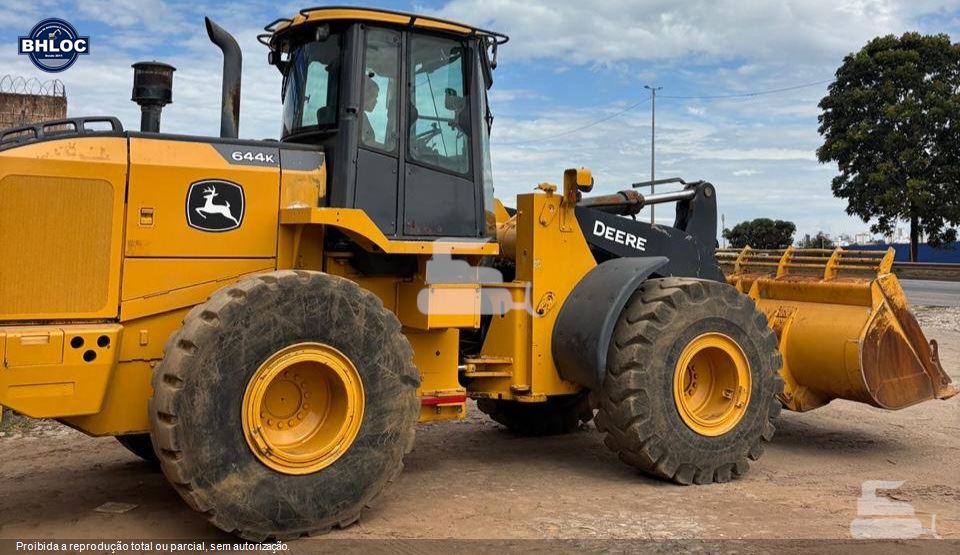 Pá Carregadeira John Deere 644K