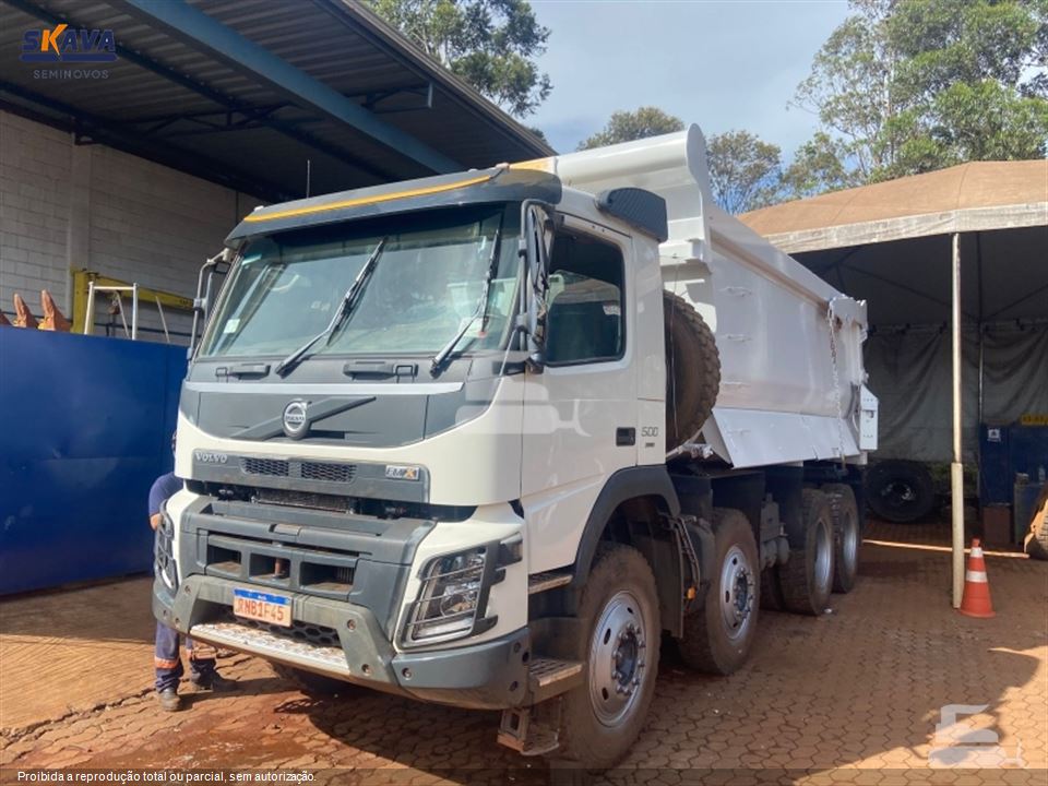 Caminhão Volvo FMX 500 8x4 2p (diesel) (e5)