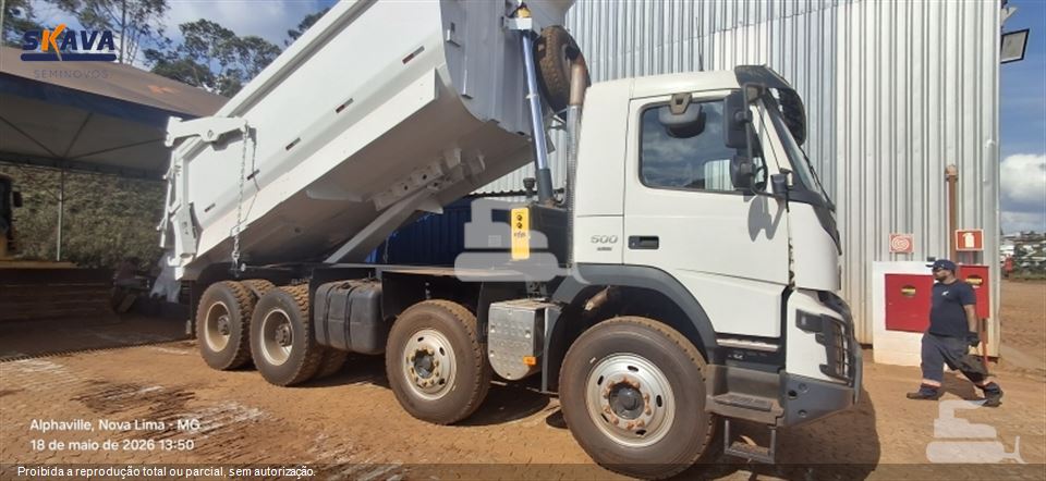 Caminhão Volvo FMX 500 8x4 2p (diesel) (e5)