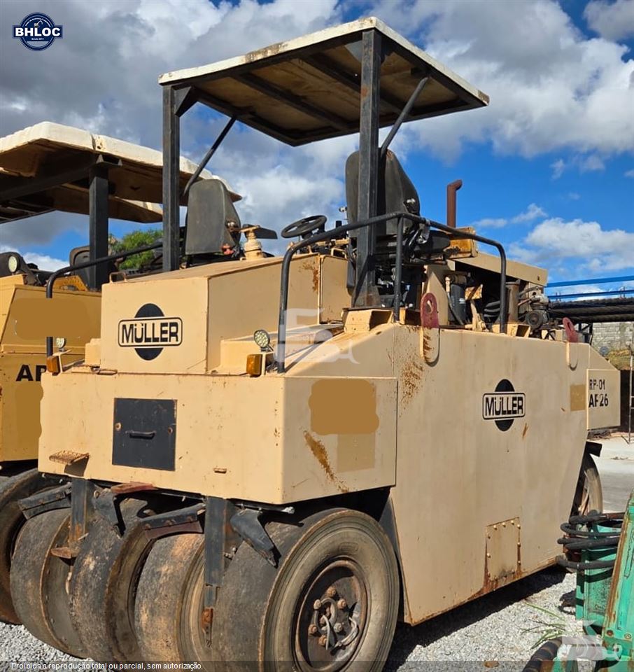 Rolo Compactador Muller AP26