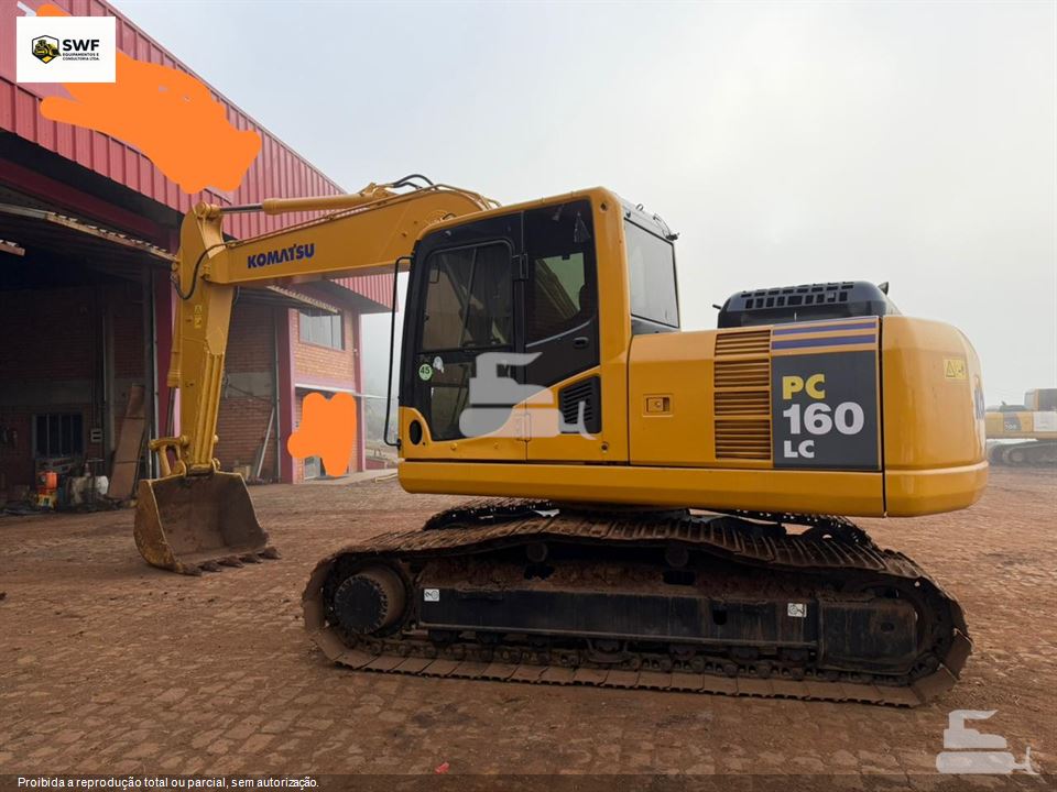 Escavadeira Komatsu PC160