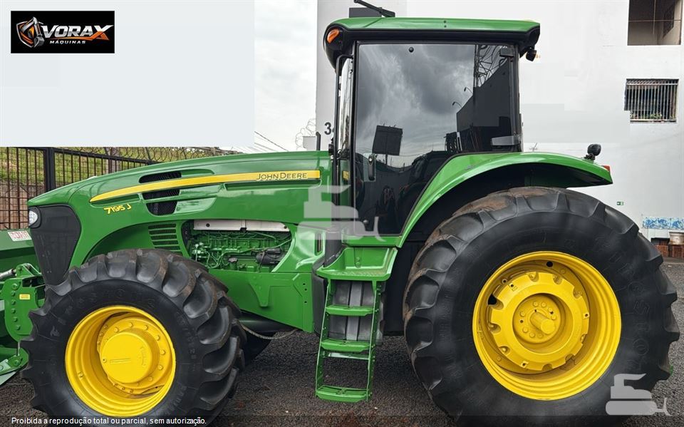 Trator Agrícola John Deere 7195J