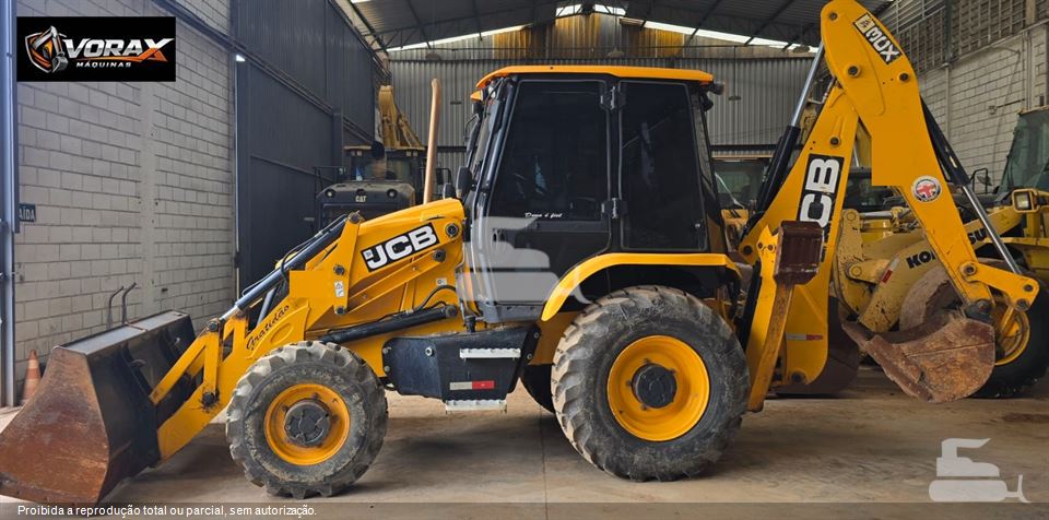 Retro Escavadeira JCB 3CX