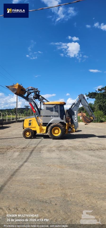 Retro Escavadeira John Deere 310L
