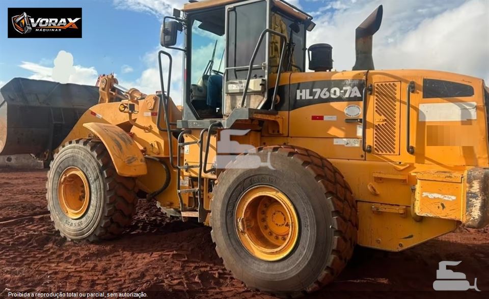 Pá Carregadeira Hyundai HL760-7A