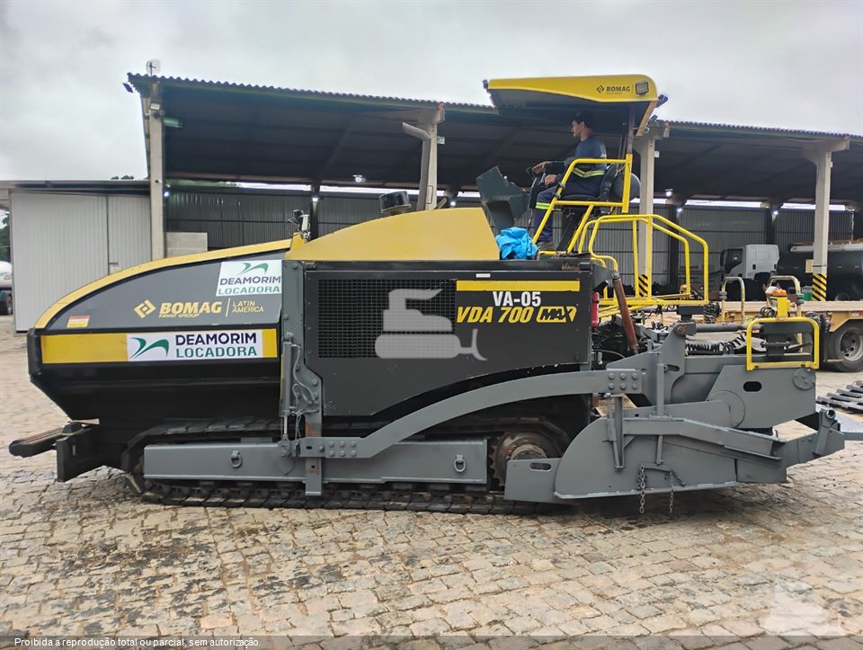 VibroAcabadora Bomag VDA 700 MAX