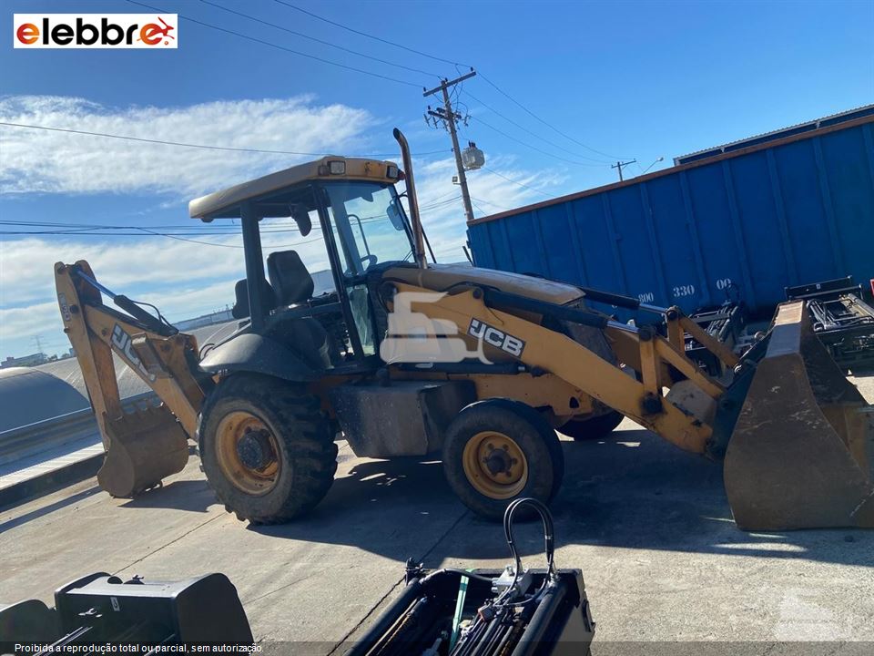 Retro Escavadeira JCB 3CX