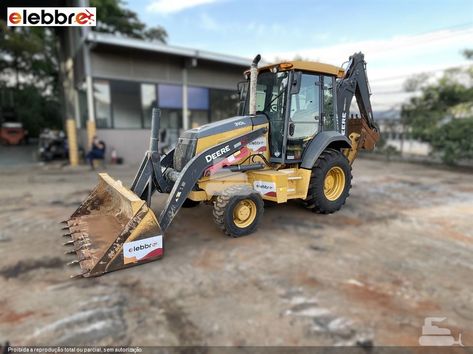 Retro Escavadeira John Deere 310L