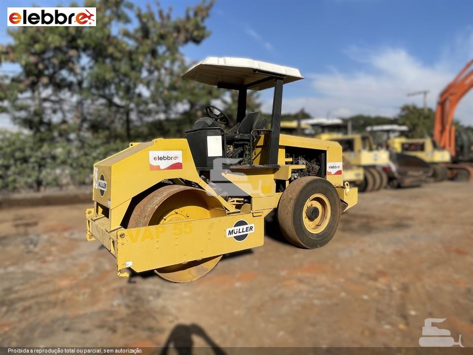 Rolo Compactador Muller VAP55