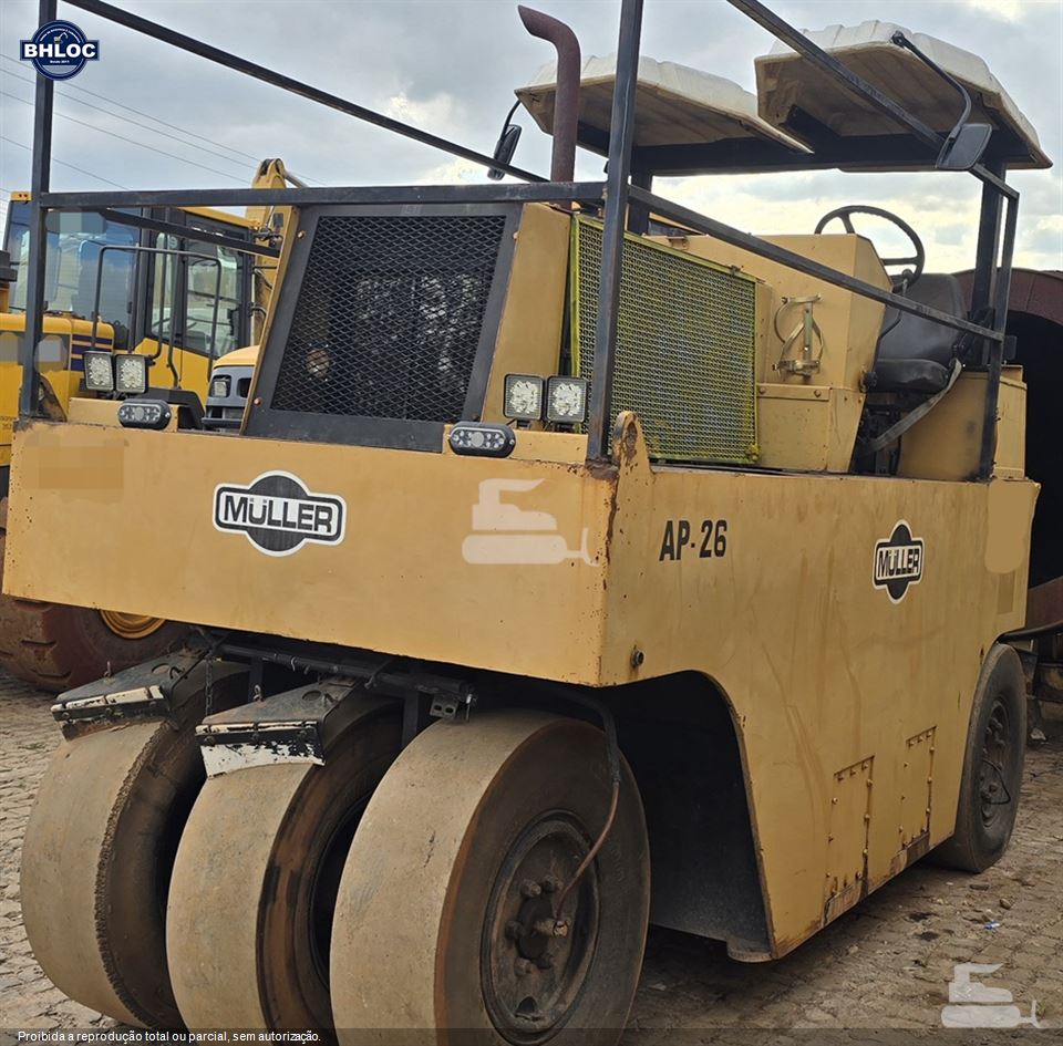 Rolo Compactador Muller AP26