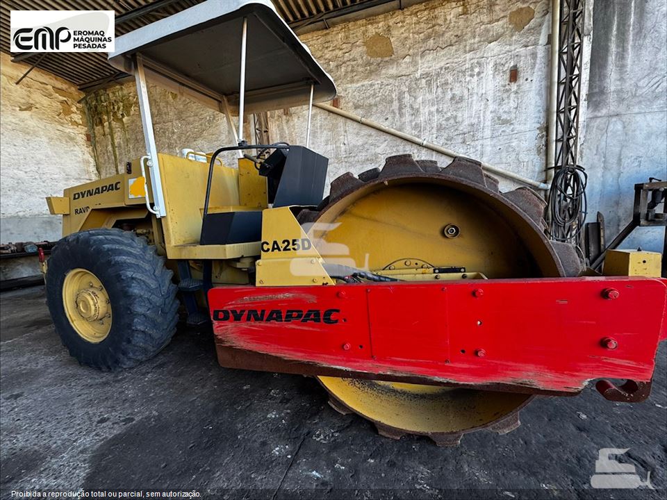 Rolo Compactador Dynapac CA25