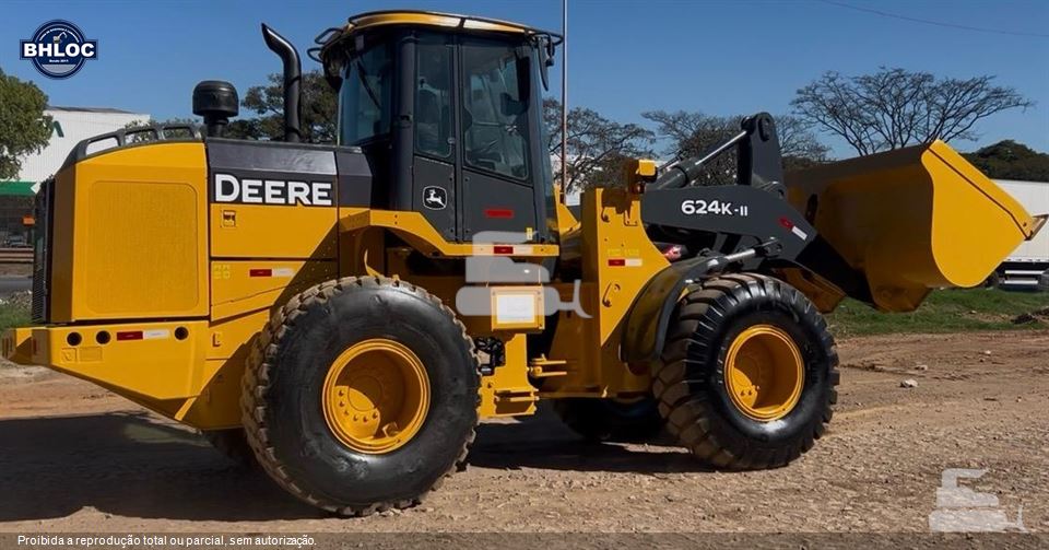 Pá Carregadeira John Deere 624K-II