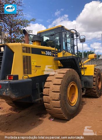 Pá Carregadeira Komatsu WA380