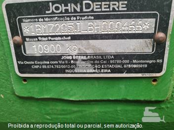 Trator Agrícola John Deere 7205J
