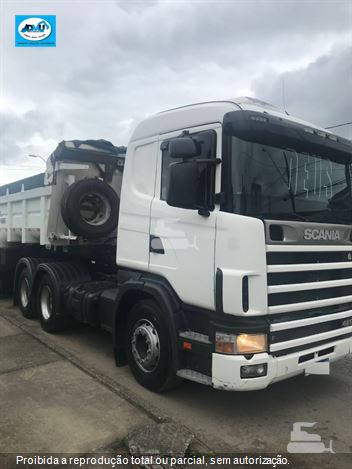 Caminhão Scania R-124 GA 420 6x4 NZ 2p (diesel)