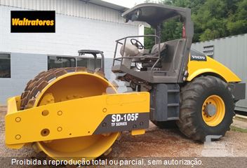 Rolo Compactador Volvo SD105F