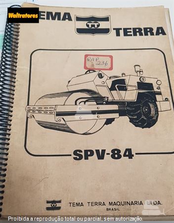 Rolo Compactador Tematerra SPV84