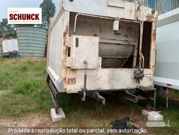 Caixas compactadora de lixo Rodotec ano 2007.