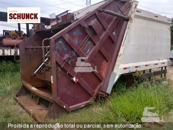 Caixas compactadora de lixo Rodotec ano 2007.